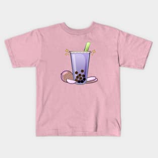 Taro Boba Kids T-Shirt